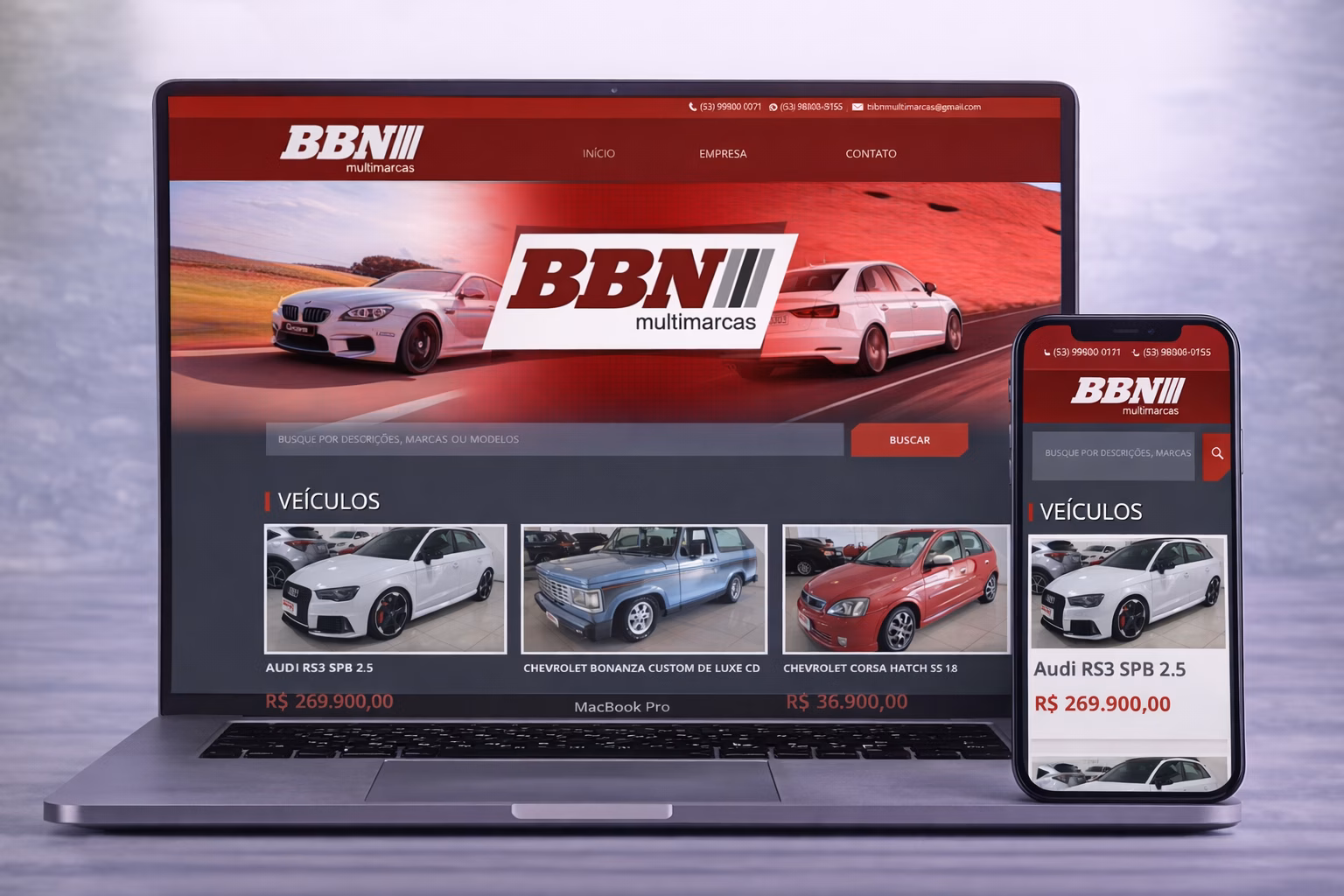 Site BBN Multimarcas