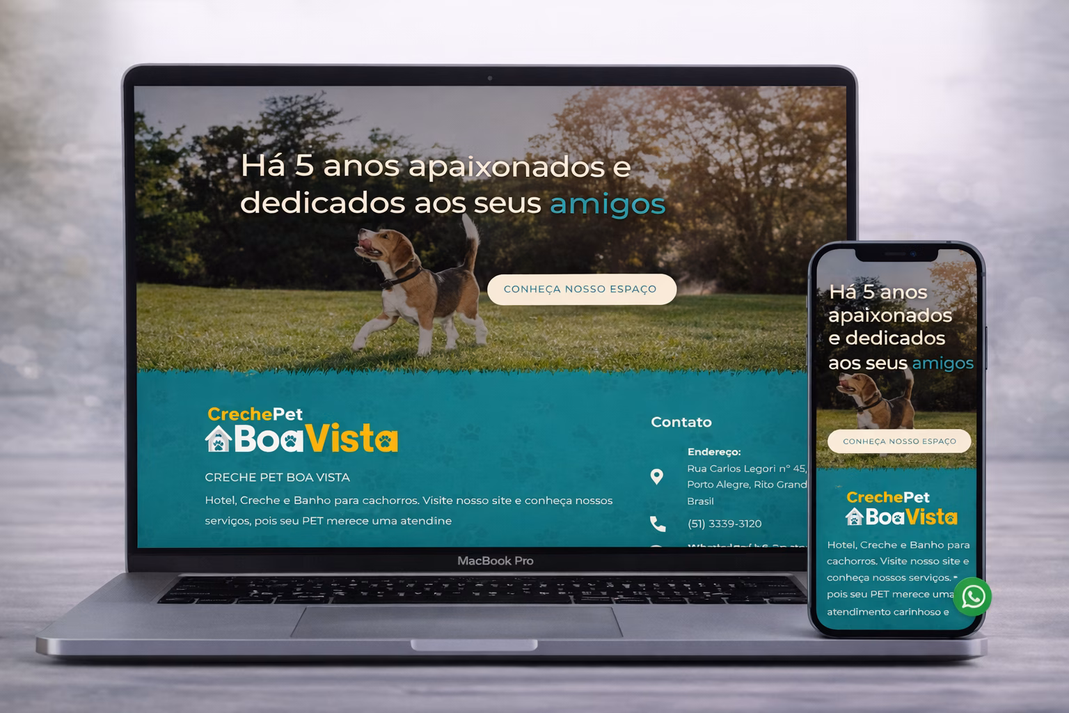 Site Creche Pet Boa Vista