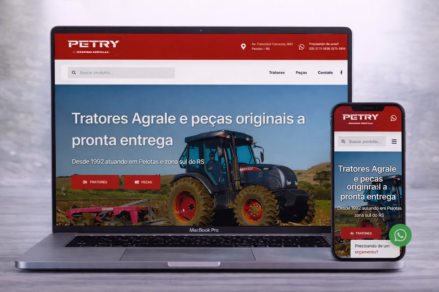 Site Petry Agrícola