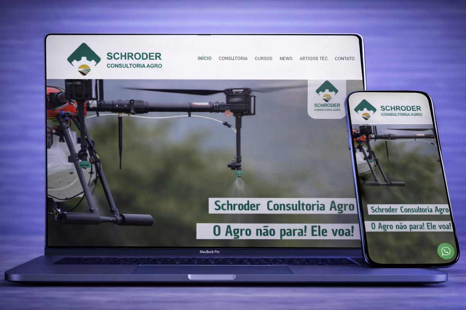 Site Schroder Consultoria Agro