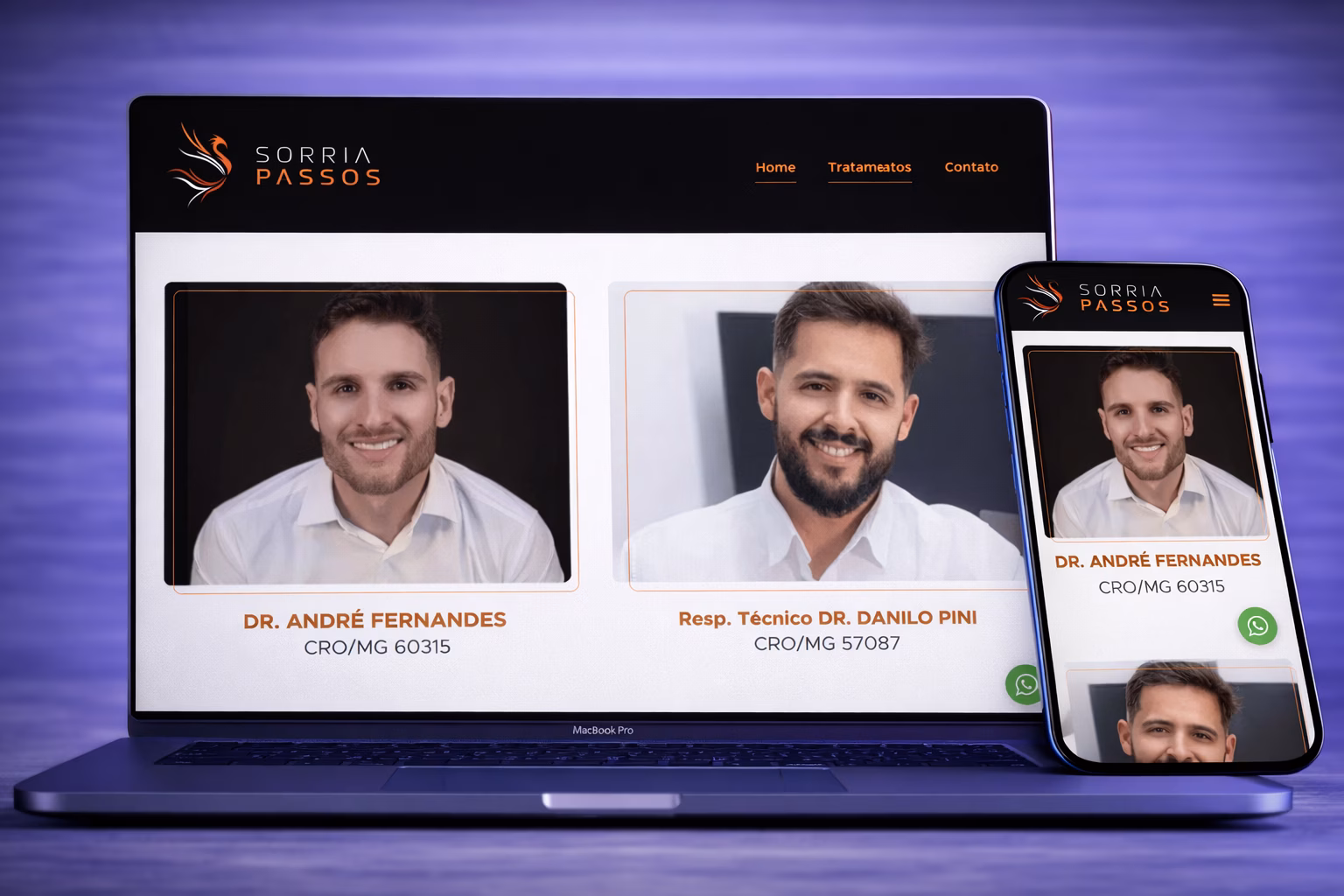 Site Sorria Passos