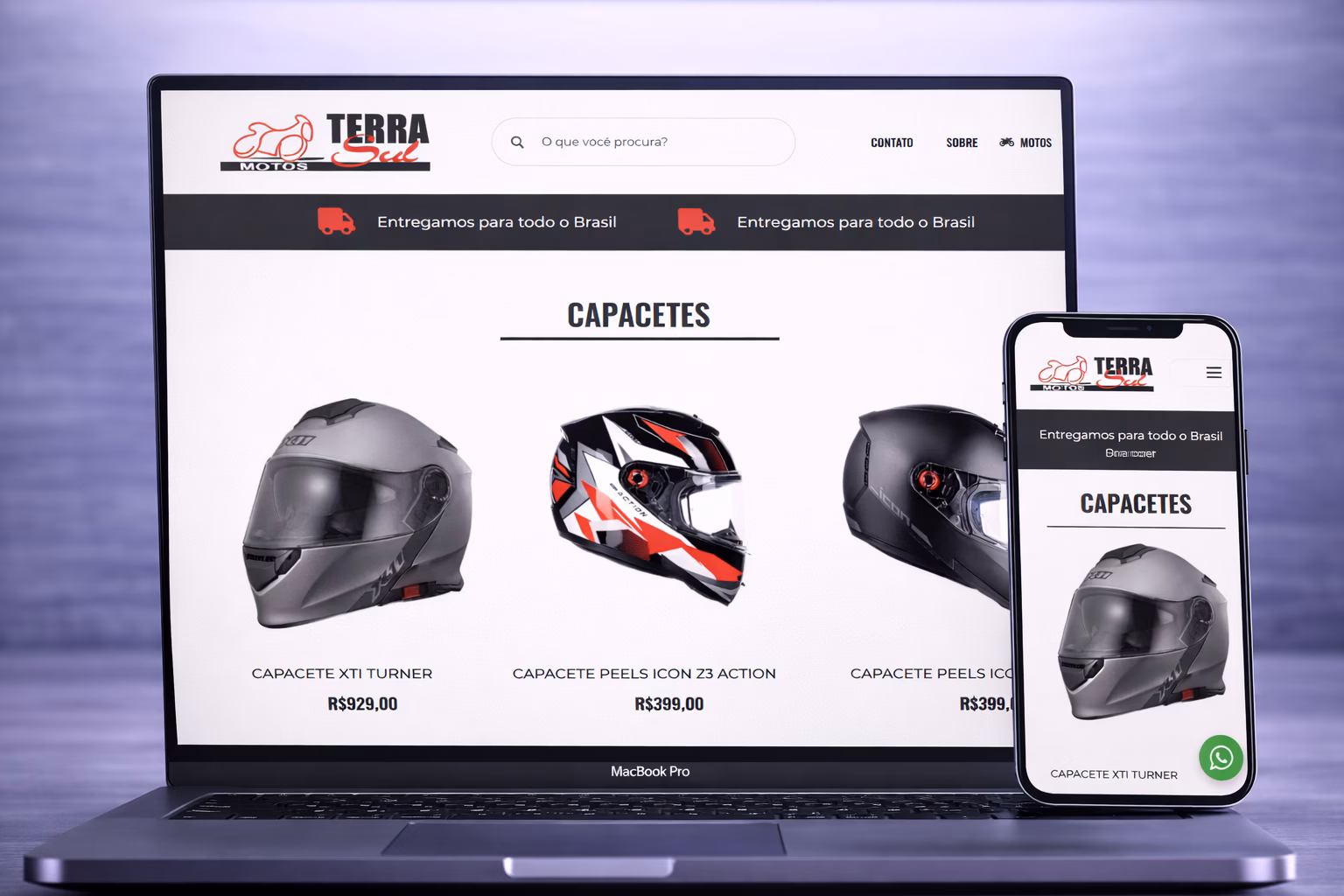 Site Terra Sul Motos